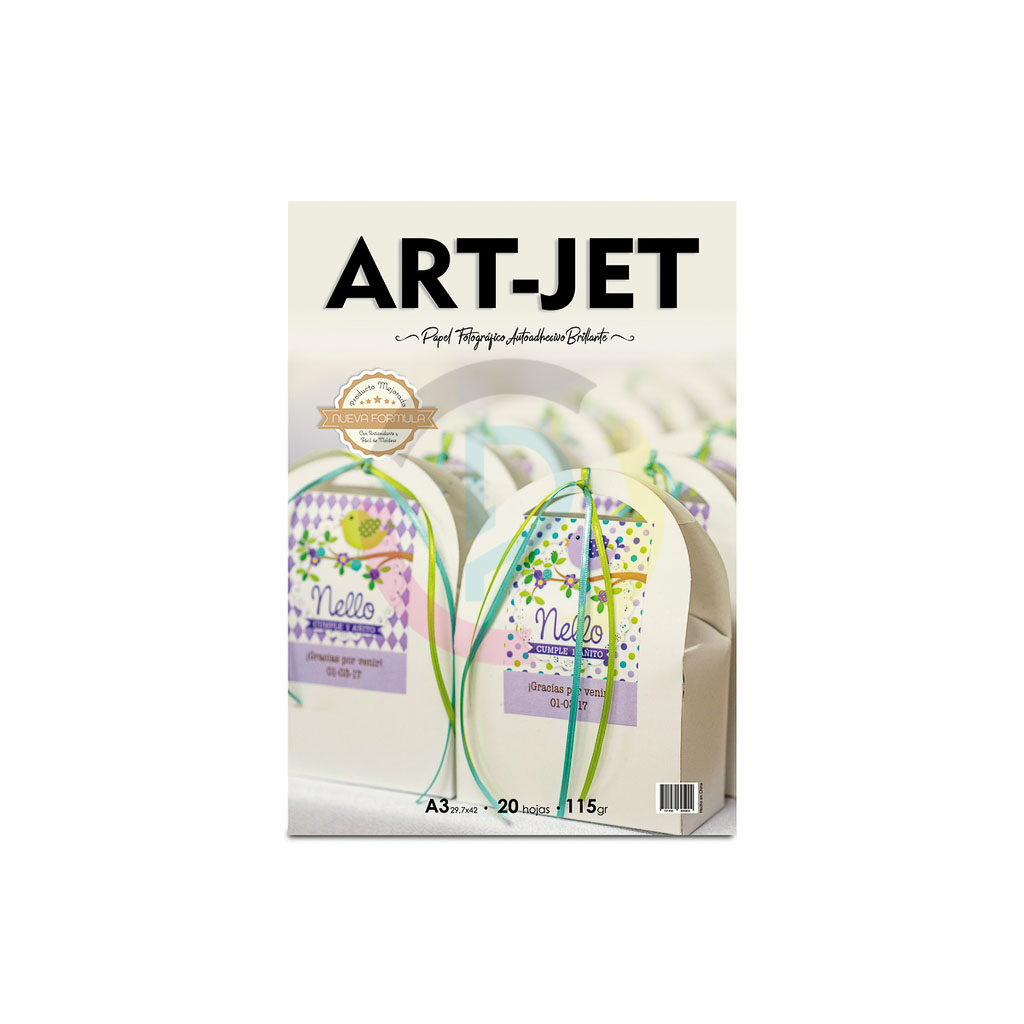Papel Transfer Prendas Claras A3 x10 hojas - Art Jet